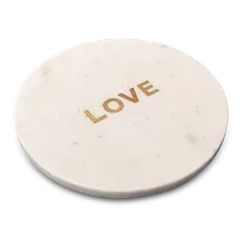 Marmorbrett Love gold Marmorbrett Love gold