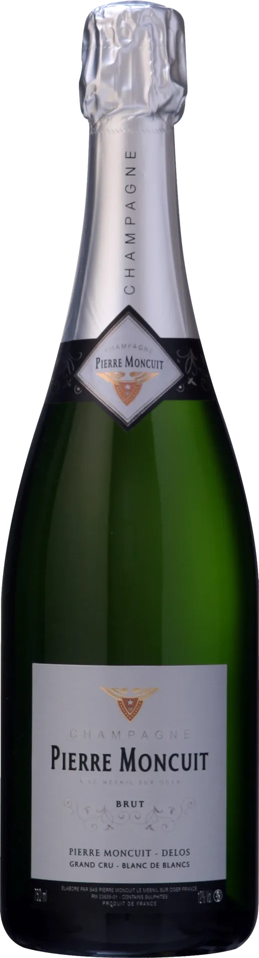Champagne Pierre Moncuit Delos Grand Cru Blanc de Blancs Brut Champagne Pierre Moncuit Delos Grand Cru Blanc de Blancs Brut