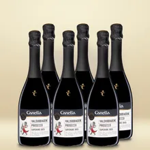 Canella Canella Prosecco Valdobbiadene Superiore Millesimato 6er Vorratspaket Canella Canella Prosecco Valdobbiadene Superiore Millesimato 6er Vorratspaket