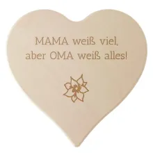 Geschenk für die beste Oma der Welt oder eigenem Wunschtext Größe: 24 cm Geschenk für die beste Oma der Welt oder eigenem Wunschtext Größe: 24 cm