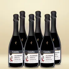 Canella Canella Prosecco Valdobbiadene Superiore Millesimato 6er Vorratspaket Canella Canella Prosecco Valdobbiadene Superiore Millesimato 6er Vorratspaket