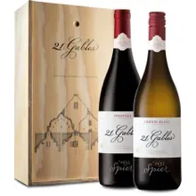Spier 21 Gables Geschenkset in Holzkiste „Typisch Südafrika“ Spier 21 Gables Geschenkset in Holzkiste „Typisch Südafrika“