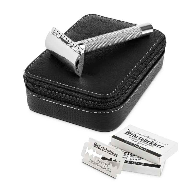 Störtebekker Rasierhobel %27Solingen%27 Stahl - Set Störtebekker Rasierhobel %27Solingen%27 Stahl - Set