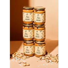 Gesalzenes Erdnussmus 6 x 500 g Gesalzenes Erdnussmus 6 x 500 g