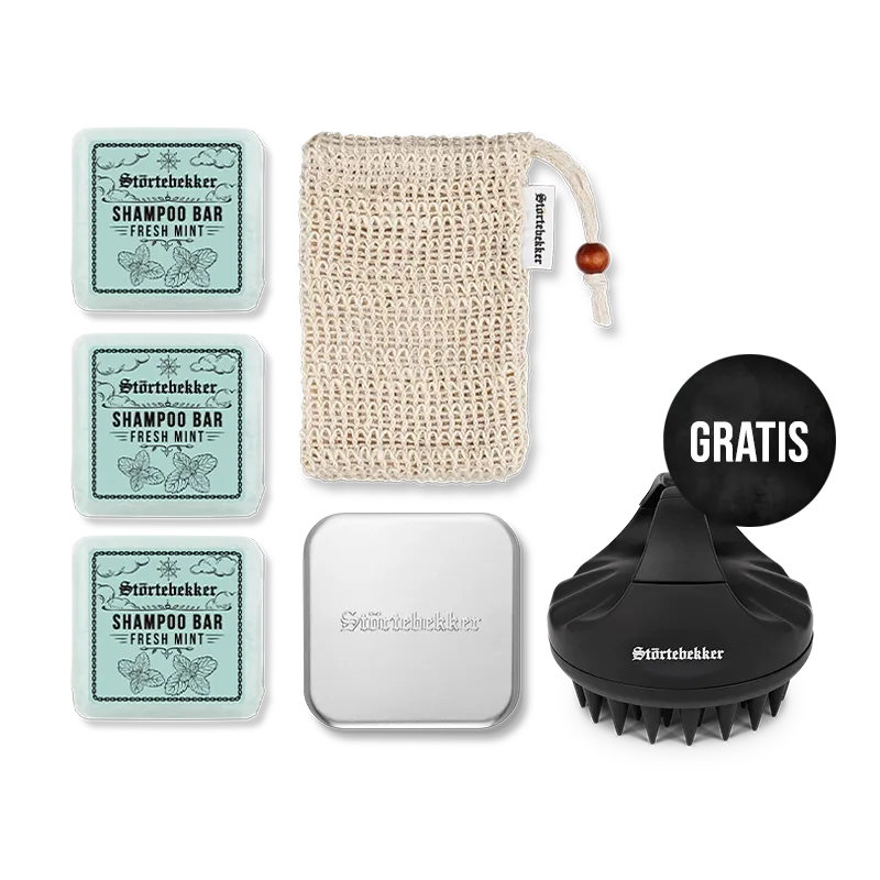 Premium Duschset - Hair inkl. GRATIS Scalp Brush Premium Duschset - Hair inkl. GRATIS Scalp Brush