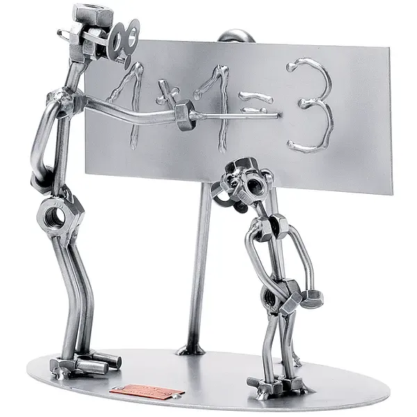 Schraubenmännchen Lehrer und Schüler Schraubenmännchen Lehrer und Schüler