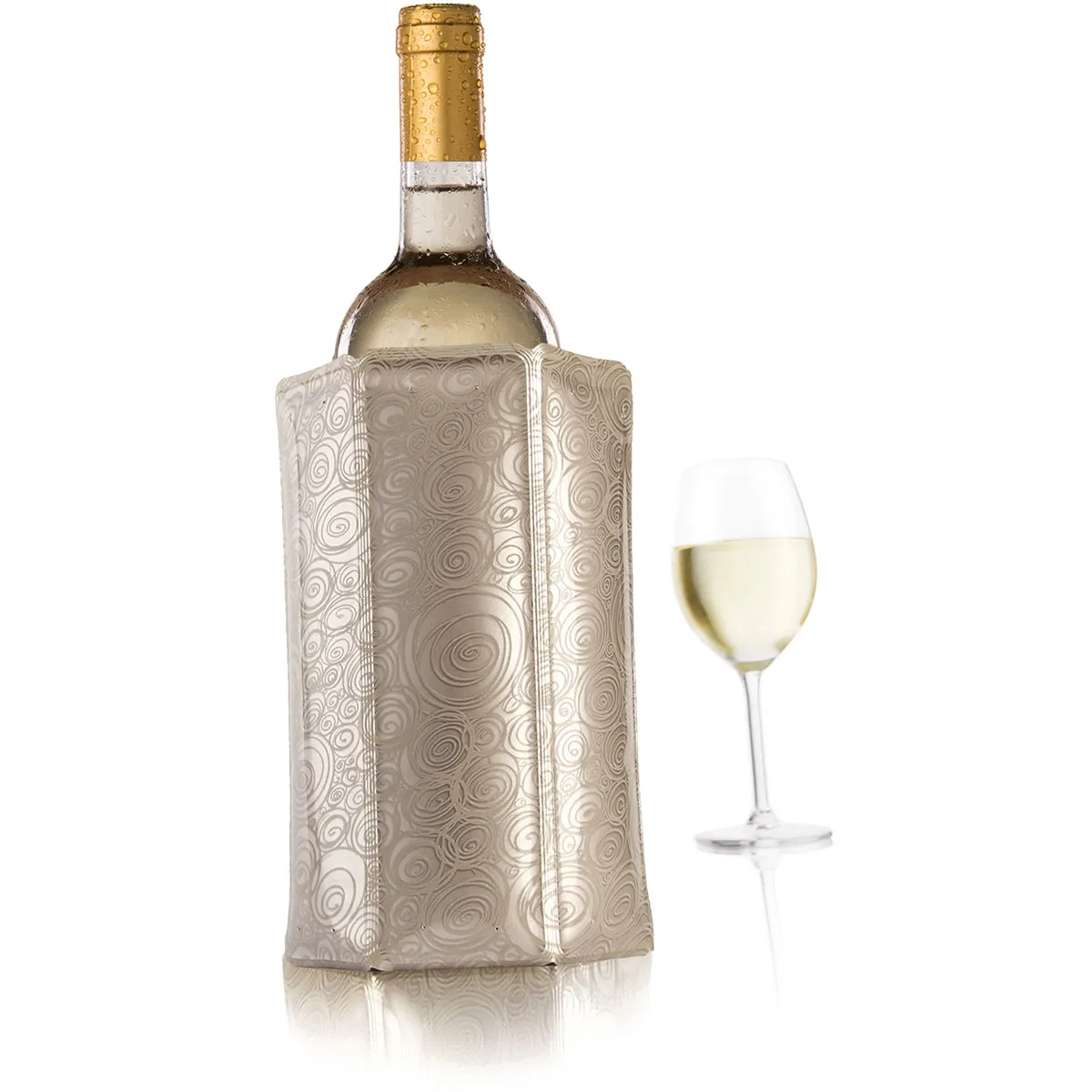 Vacu Vin Aktiv Weinkühler Motiv Platinum 0,75 -1,0 Liter Vacu Vin Aktiv Weinkühler Motiv Platinum 0,75 -1,0 Liter