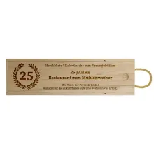 Geschenk zum Jubiläum - Weinbox Design 1 Geschenk zum Jubiläum - Weinbox Design 1