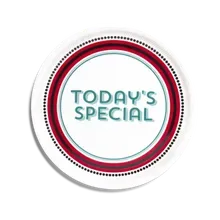 Pizzateller Today's Special Bitossi 32cm Pizzateller Today's Special Bitossi 32cm
