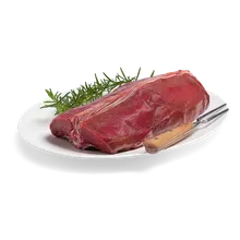 Rehrücken mit Knochen Rehrücken mit Knochen