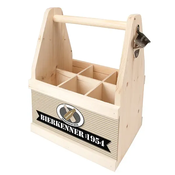 Beer Caddy mit Name - für BIERKENNER Beer Caddy mit Name - für BIERKENNER