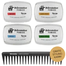 Störtebekker Pomade Ölbasiert %27Torreto Series%27 Probierset Störtebekker Pomade Ölbasiert %27Torreto Series%27 Probierset