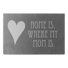 Schild "Home is, where my Mom is." 30 x 20 cm mit Wunschtext Schild "Home is, where my Mom is." 30 x 20 cm mit Wunschtext