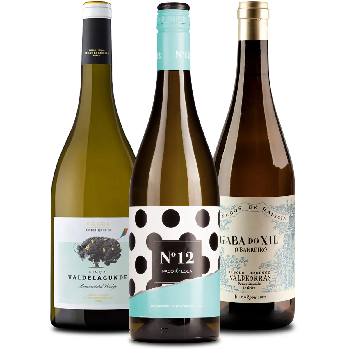 3er Probierpaket spanische Weißweine 3er Probierpaket spanische Weißweine