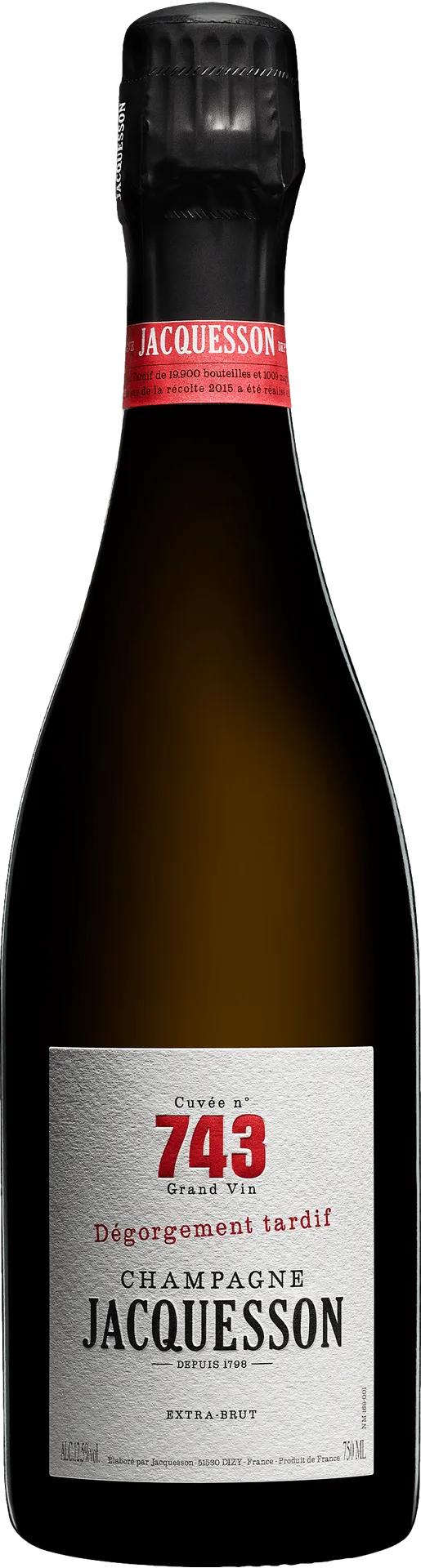 Champagne Jacquesson Cuvee 743 Degorgement Tardif Champagne Jacquesson Cuvee 743 Degorgement Tardif