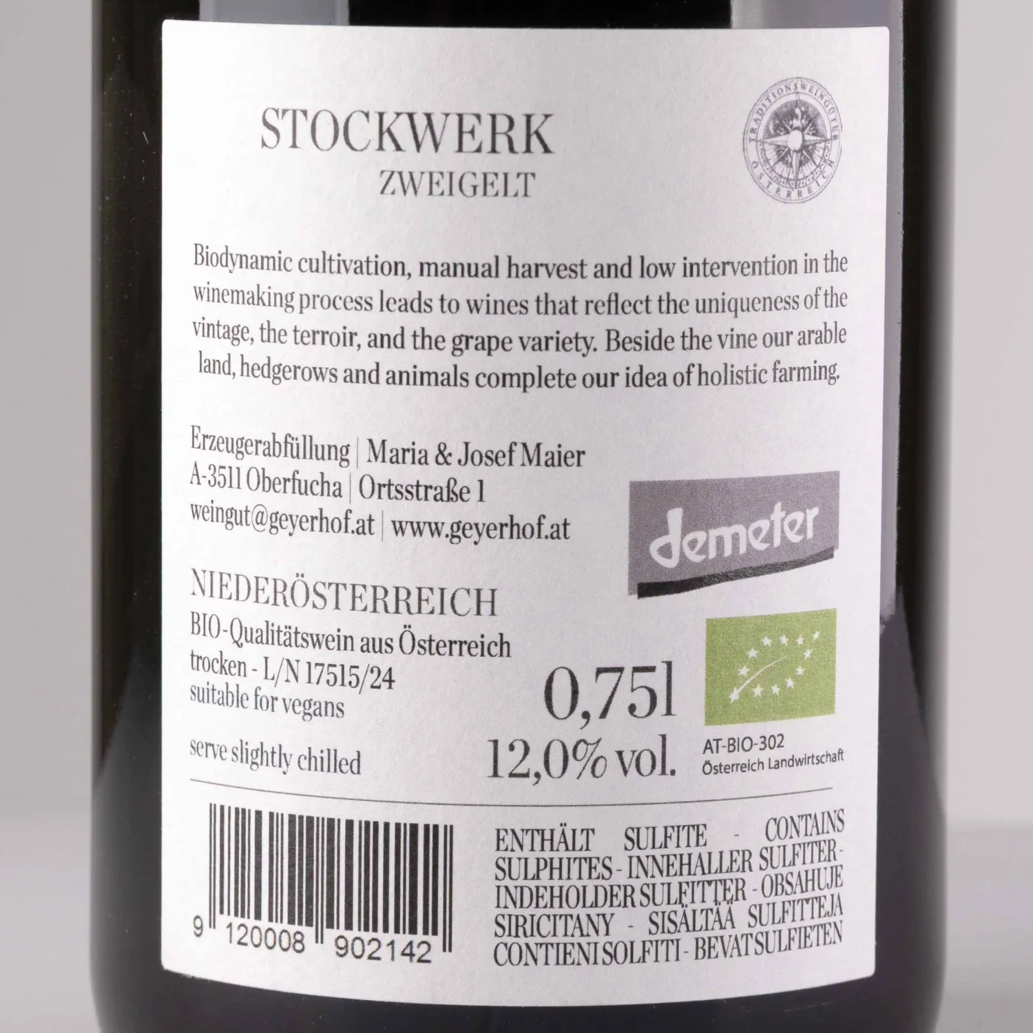 Geyerhof Stockwerk Zweigelt – Bild 2