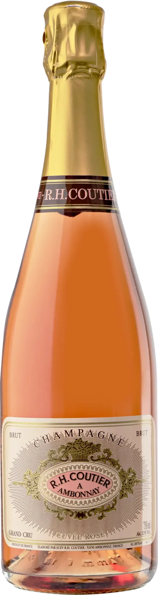 Champagne R.H. Coutier Cuvee Rose Grand Cru Champagne R.H. Coutier Cuvee Rose Grand Cru