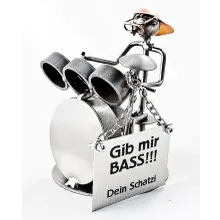 Metallmann Schlagzeuger oder Drummer- Wired Line Metallmann Schlagzeuger oder Drummer- Wired Line