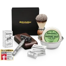Störtebekker Rasierset - Rasierhobel %27Hamburg%27 Silber Störtebekker Rasierset - Rasierhobel %27Hamburg%27 Silber