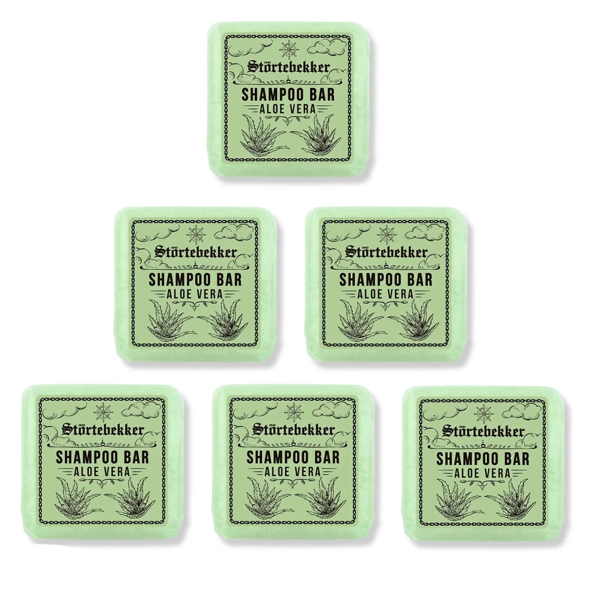 Störtebekker Festes Shampoo Aloe Vera - 100g Störtebekker Festes Shampoo Aloe Vera - 100g
