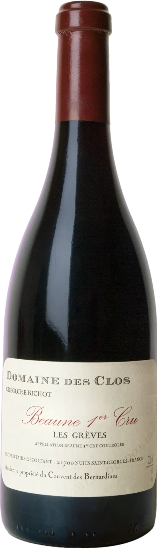 Domaine des Clos Beaune Premier Cru Les Greves 2017 Domaine des Clos Beaune Premier Cru Les Greves 2017