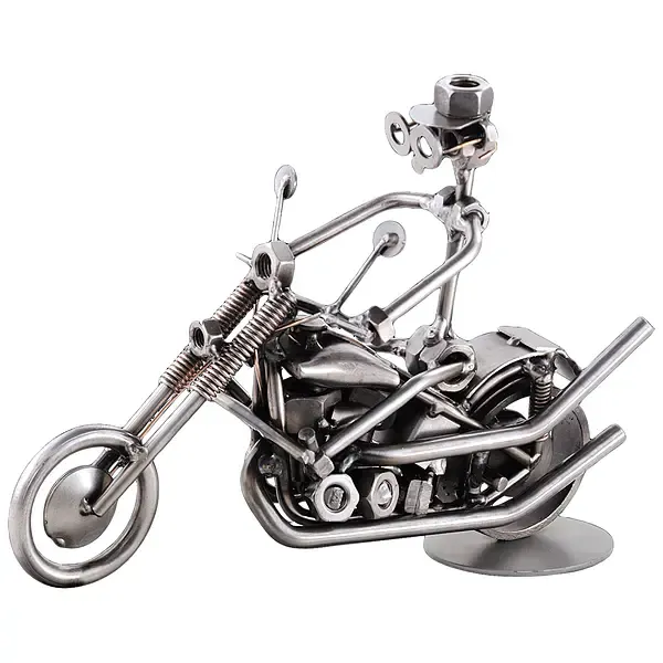 Schraubenmännchen - Mann auf Motorrad - Harley Schraubenmännchen - Mann auf Motorrad - Harley