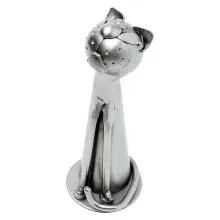 Metallfigur Katze Metallfigur Katze