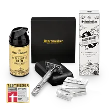 Störtebekker Anti Hautirritationen Set - Rasierhobel %27Hamburg%27 Silber Störtebekker Anti Hautirritationen Set - Rasierhobel %27Hamburg%27 Silber