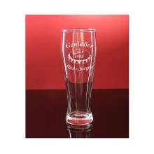 Bierglas mit Gravur Bierglas mit Gravur