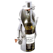 Weinflaschenhalter mit Motiv - Al Capone - Weinflaschenhalter mit Motiv - Al Capone -