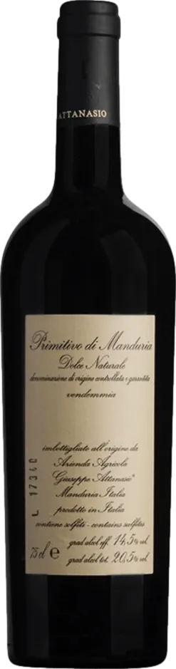 Attanasio Primitivo di Manduria Dolce Naturale 2019 Attanasio Primitivo di Manduria Dolce Naturale 2019