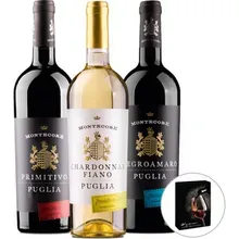 3er Wein-Geschenkbox Montecore Puglia 3er Wein-Geschenkbox Montecore Puglia