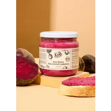 Bio Rote Bete Meerrettich Aufstrich 380 g Bio Rote Bete Meerrettich Aufstrich 380 g