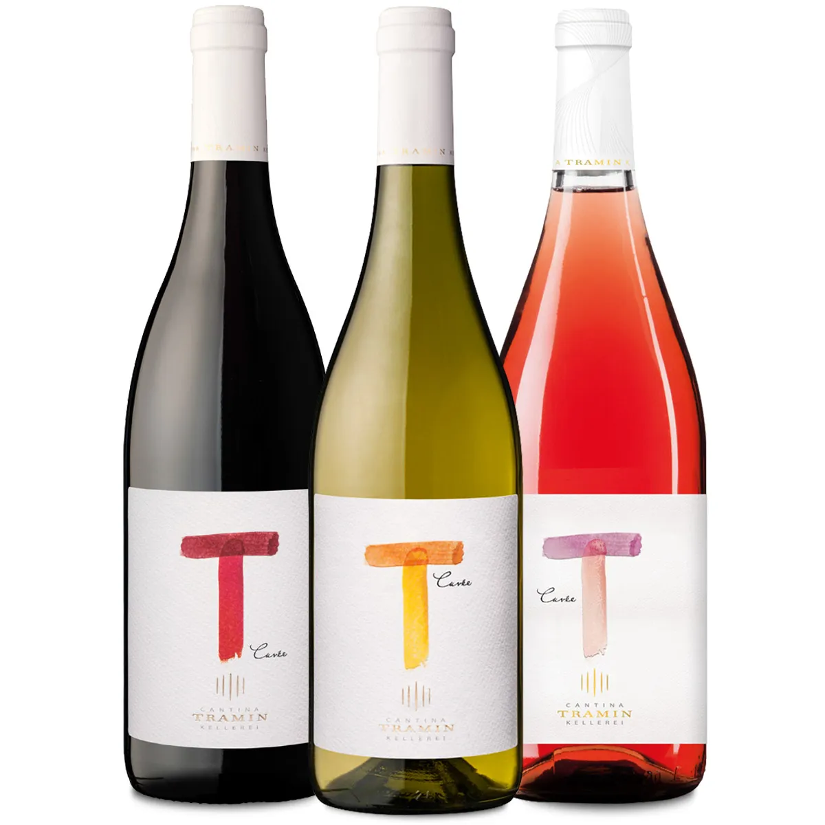 Probierpaket Tramin Cuvee T Serie Probierpaket Tramin Cuvee T Serie