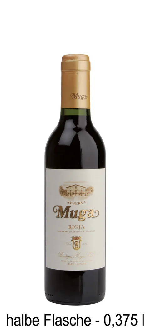 Muga Reserva Rioja DOCa 0,375 l halbe Flasche Muga Reserva Rioja DOCa 0,375 l halbe Flasche