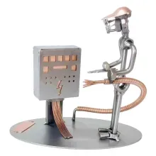 Schraubenmännchen Elektro-Techniker Schraubenmännchen Elektro-Techniker
