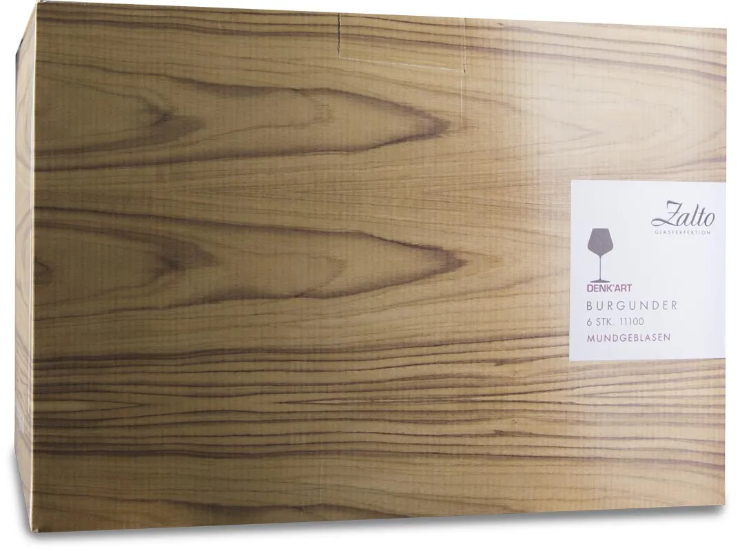 Zalto Burgunder Glas, mundgeblasen, 6er Set – Bild 3