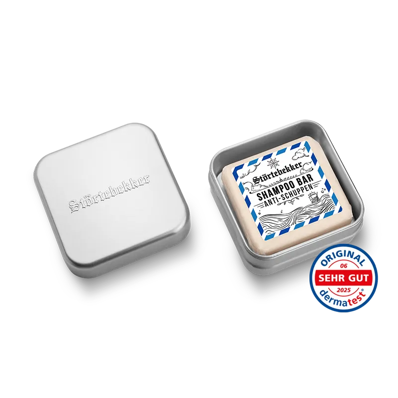 Störtebekker Festes Shampoo & Seifendose Set Störtebekker Festes Shampoo & Seifendose Set