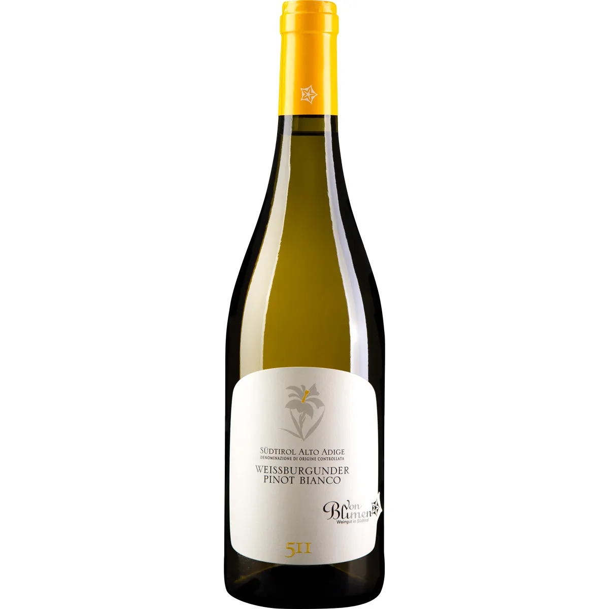 Von Blumen Pinot Bianco 511 Alto Adige DOC Von Blumen Pinot Bianco 511 Alto Adige DOC
