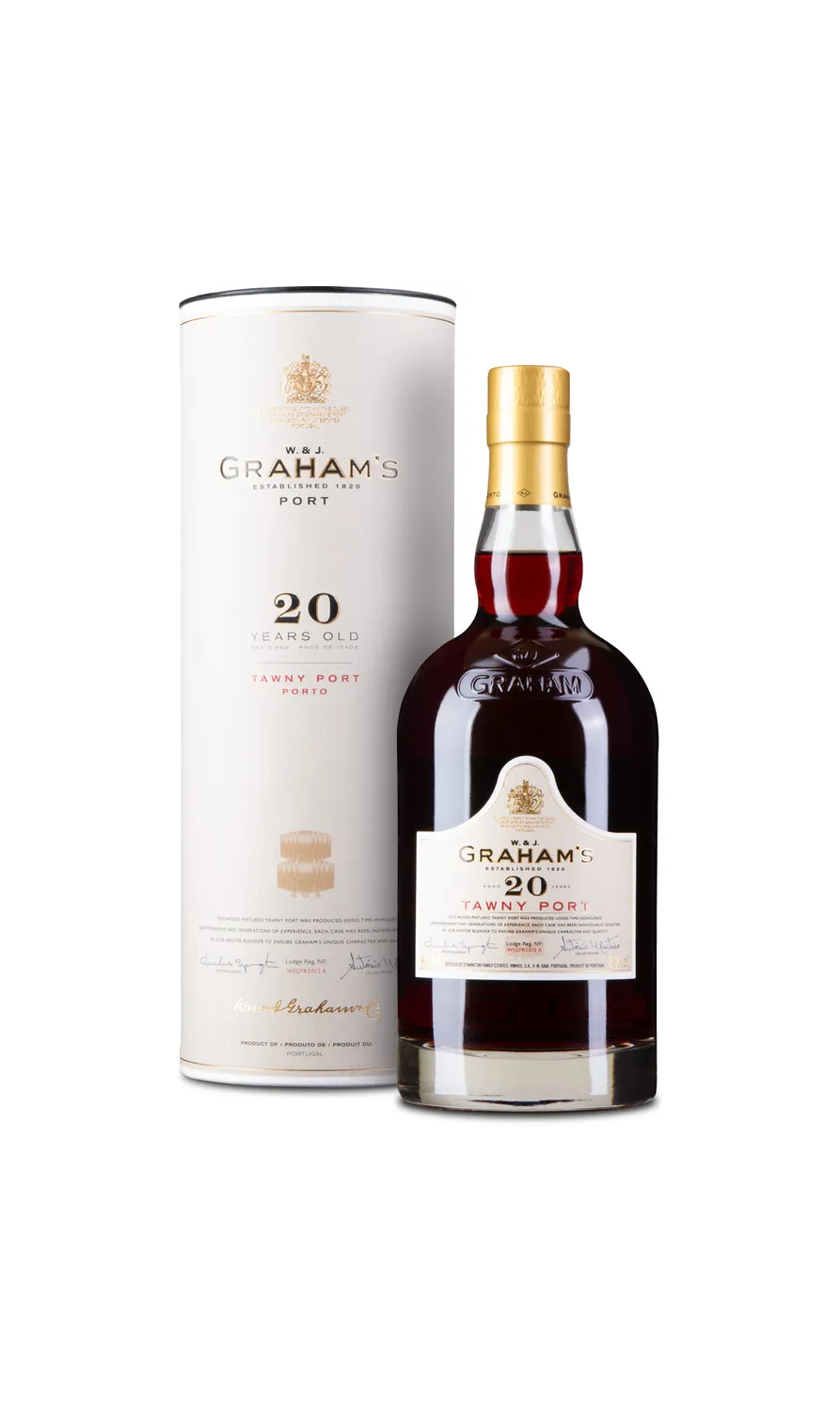 Graham’s Tawny Port 20 Years in Geschenkröhre Graham’s Tawny Port 20 Years in Geschenkröhre