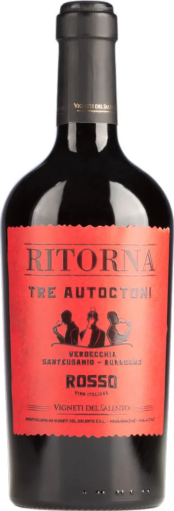 Vigneti del Salento Ritorna Tre Autoctoni Rosso Vigneti del Salento Ritorna Tre Autoctoni Rosso