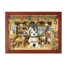 3D-Wandbild Berghütte 3D-Wandbild Berghütte