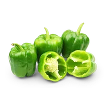 Paprika grün Paprika grün