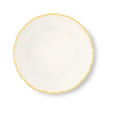Dessertteller Goldrand Bitossi 20,5 cm Dessertteller Goldrand Bitossi 20,5 cm