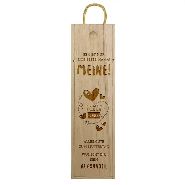 Geschenk für die Mutter - Weinbox Design 2 Geschenk für die Mutter - Weinbox Design 2
