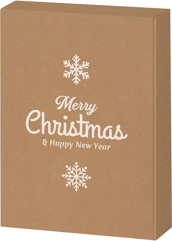 3er Geschenkkarton Kraftpapier „“Schneeflocke““ 3er Geschenkkarton Kraftpapier „“Schneeflocke““