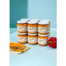 Pikanter Bio Paprika Aufstrich 12 x 380 g Pikanter Bio Paprika Aufstrich 12 x 380 g