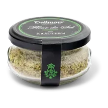 Fleur de Sel Salzblüten aus Meersalz mit Kräutern Fleur de Sel Salzblüten aus Meersalz mit Kräutern