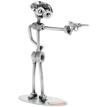 Schraubenmännchen Pistolenschütze Schraubenmännchen Pistolenschütze