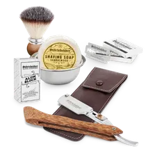 Störtebekker Rasierset - Rasiermesser %27Heartwood%27 Störtebekker Rasierset - Rasiermesser %27Heartwood%27